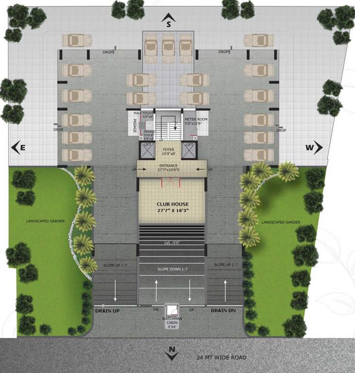 Images for Layout Plan of Prapti Springs Exotica II