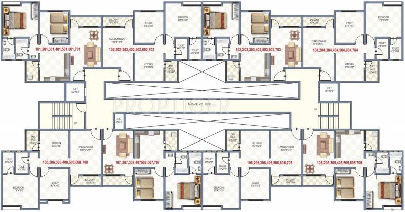 Images for Cluster Plan of Namrata Group Eco City