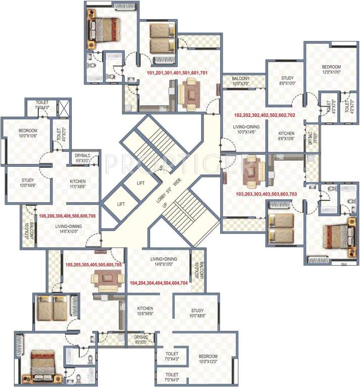 Images for Cluster Plan of Namrata Group Eco City