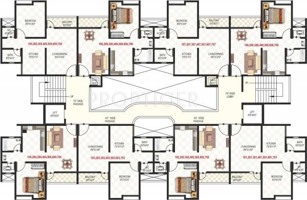 Images for Cluster Plan of Namrata Group Eco City