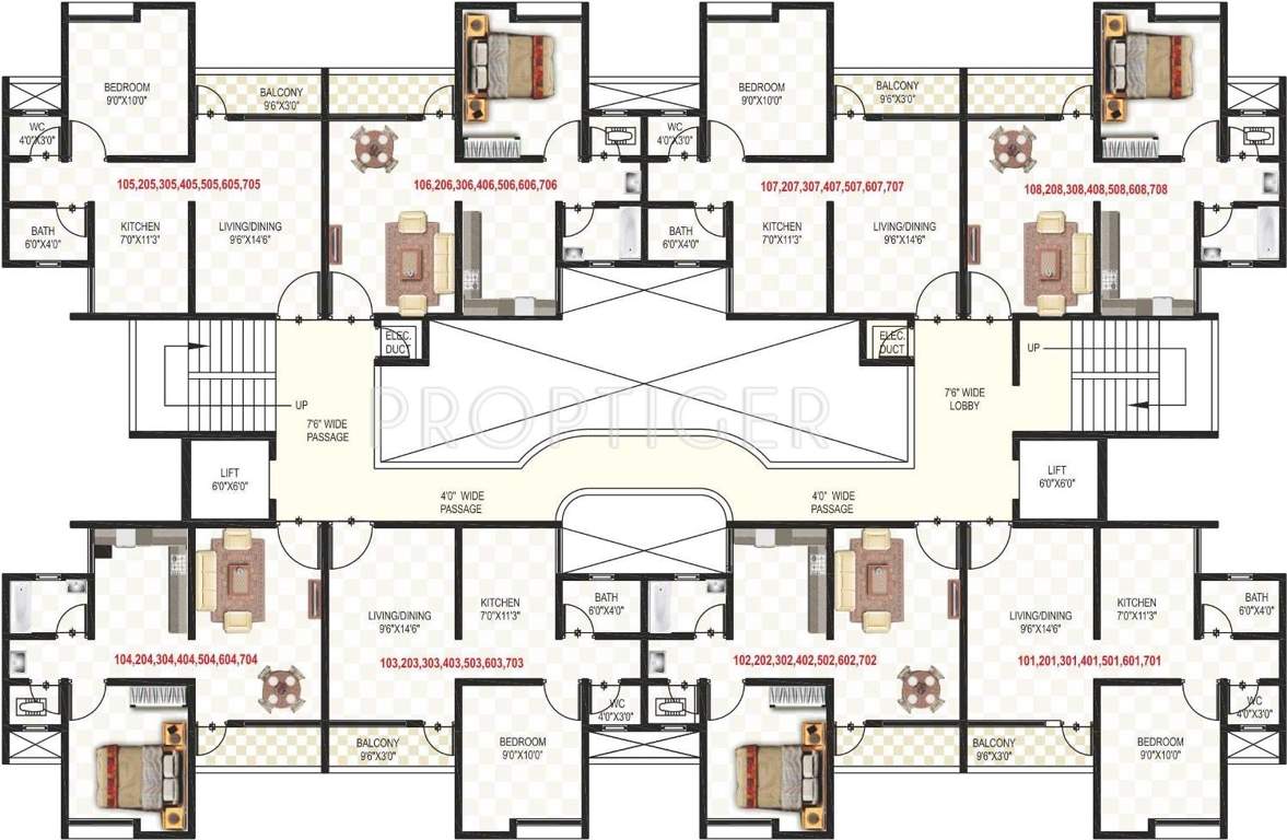 Images for Cluster Plan of Namrata Group Eco City
