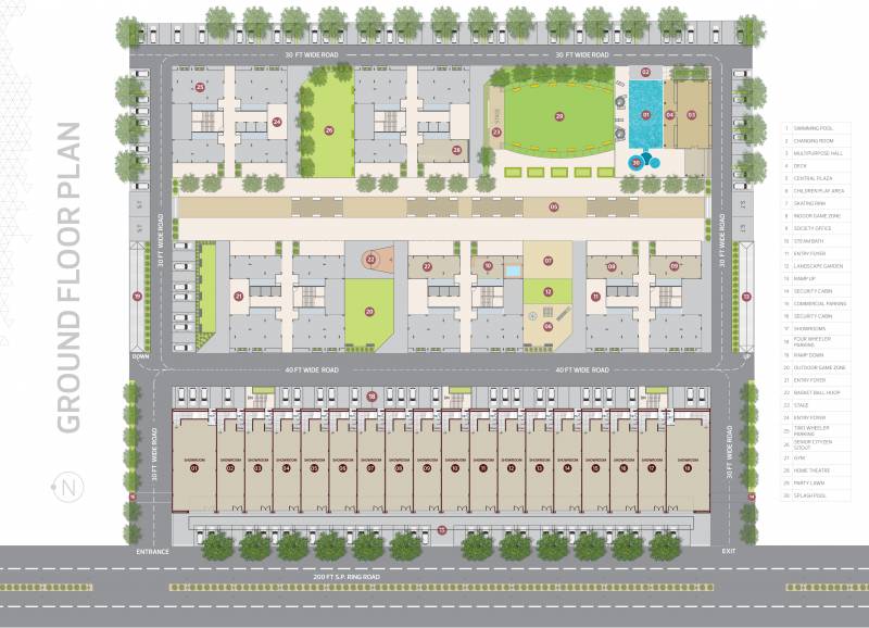 Images for Cluster Plan of Laxmi Sky City