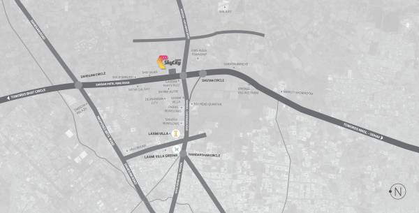 Images for Location Plan of Laxmi Sky City