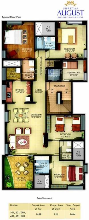 Images for Cluster Plan of Shreyas Shelters August