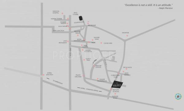 Images for Location Plan of Goel Ganga Glitz