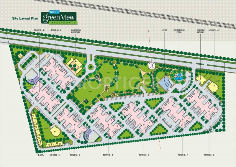 Images for Layout Plan of NBCC Green View