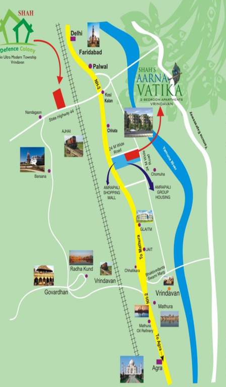 Images for Location Plan of Shah Appartments And Developers Defence Colony