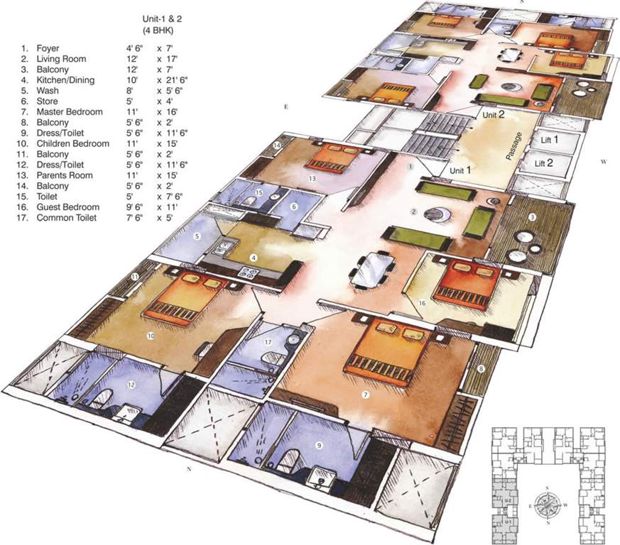 Images for Cluster Plan of Prapti Springs Retreat 4