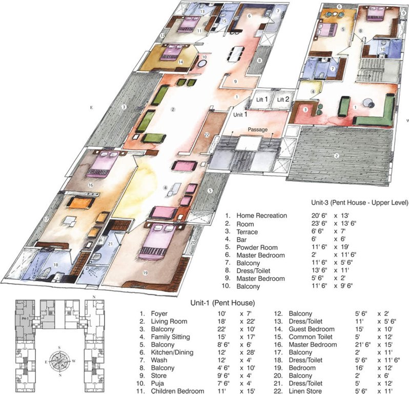 Images for Cluster Plan of Prapti Springs Retreat 4