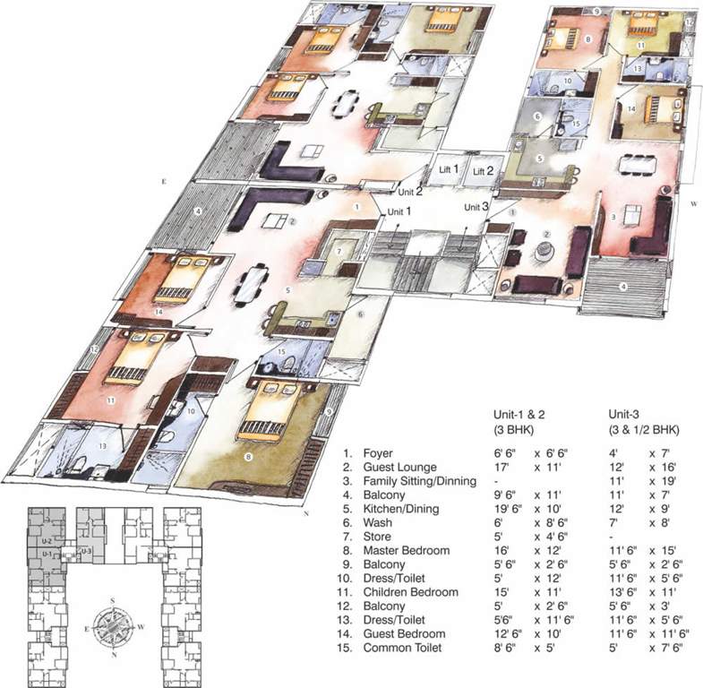 Images for Cluster Plan of Prapti Springs Retreat 4