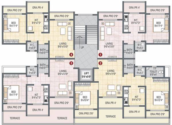 Images for Cluster Plan of Panvelkar Realty Panvelkar Nisarg Phase I