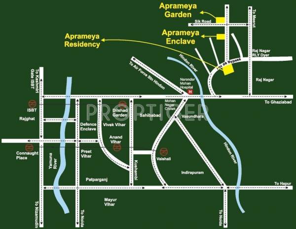 Images for Location Plan of Krishna Aprameya Residency