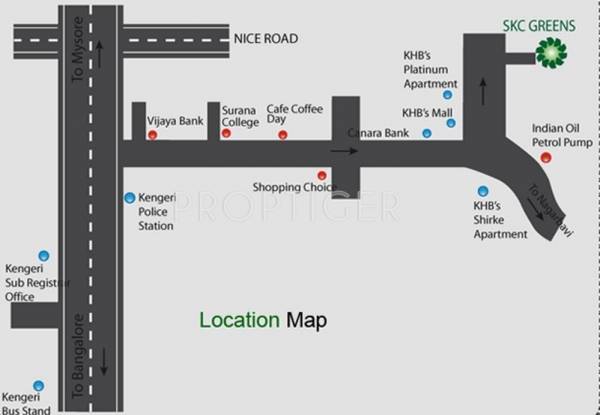 Images for Location Plan of Sri Krishna Constructions India SKC Greens