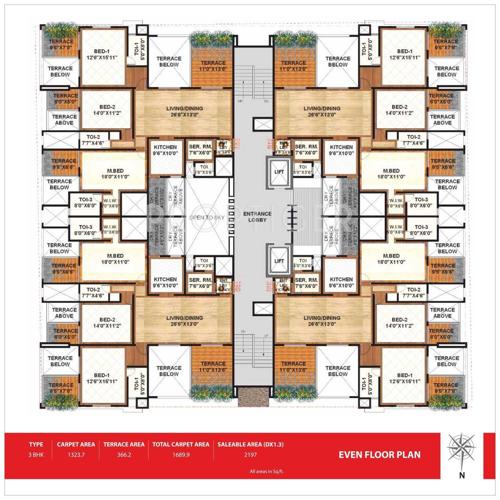 Images for Cluster Plan of Sanskruti Terraza terraza Images for Cluster Plan of Sanskruti Terraza