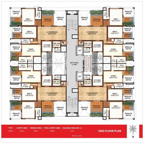 Images for Cluster Plan of Sanskruti Terraza terraza Images for Cluster Plan of Sanskruti Terraza