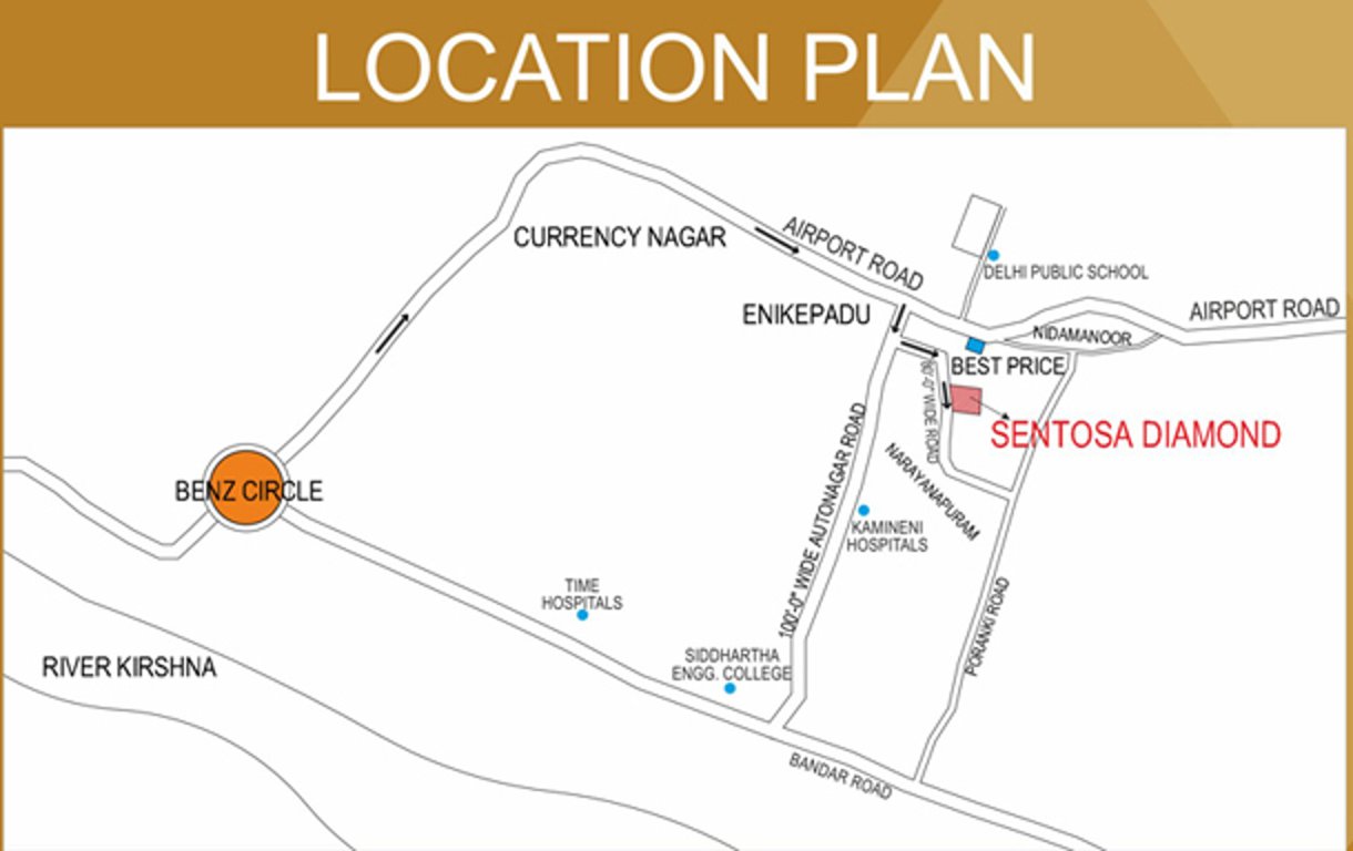 Images for Location Plan of Malaxmi Sentosa Diamond