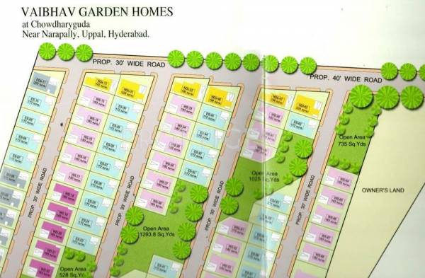 Images for Layout Plan of VSR Vaibhav Garden Homes Images for Layout Plan of VSR Vaibhav Garden Homes