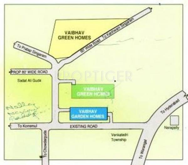 Images for Location Plan of VSR Vaibhav Garden Homes Images for Location Plan of VSR Vaibhav Garden Homes