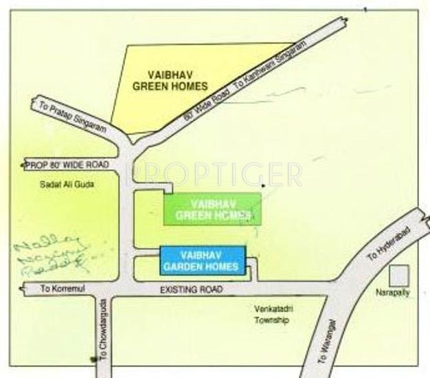 Images for Location Plan of VSR Vaibhav Garden Homes