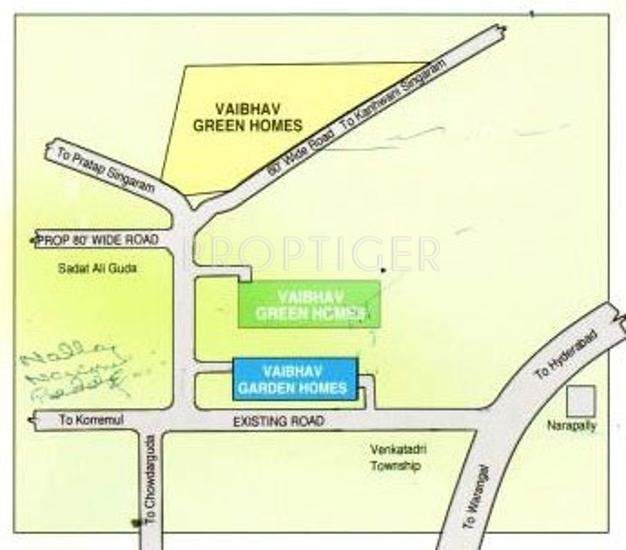 Images for Location Plan of VSR Vaibhav Garden Homes