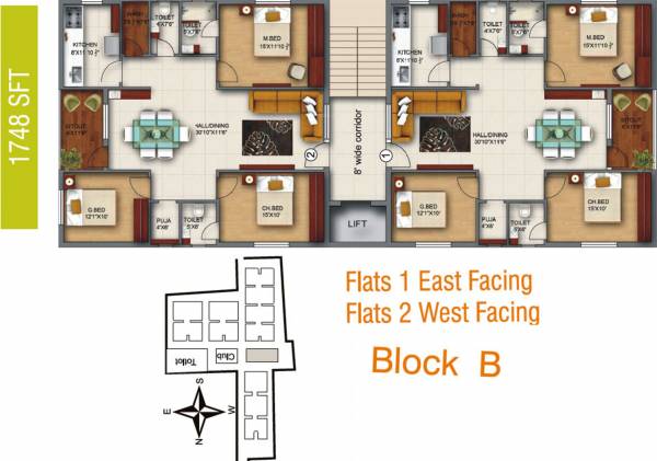 Images for Cluster Plan of Vijaya Vaibhavam Images for Cluster Plan of Vijaya Vaibhavam