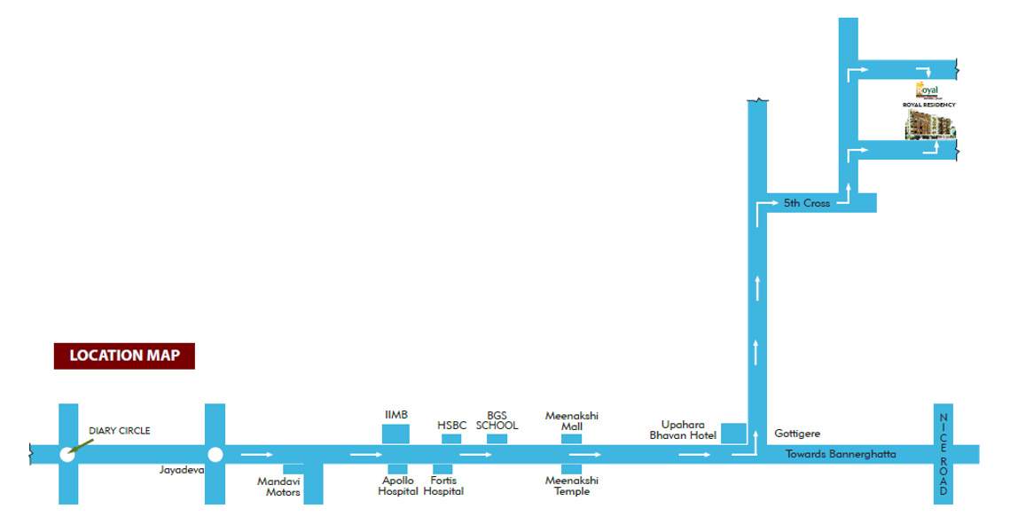 royal residency Images for Location Plan of Calvin Royal Residency