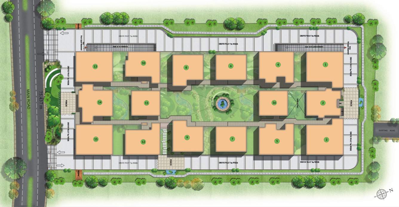 Images for Layout Plan of GEV Radha Madhav