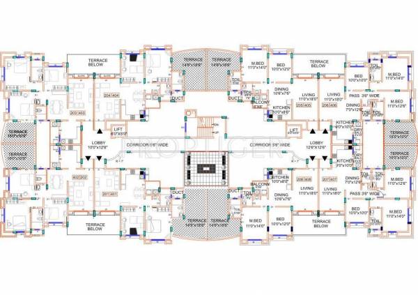 Images for Cluster Plan of Vanshaj Rane Group Opulence
