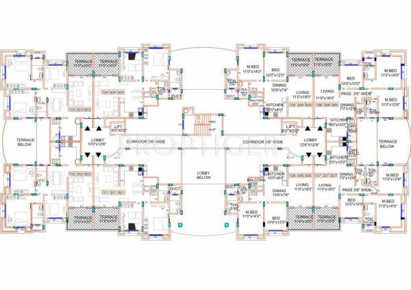 Images for Cluster Plan of Vanshaj Rane Group Opulence