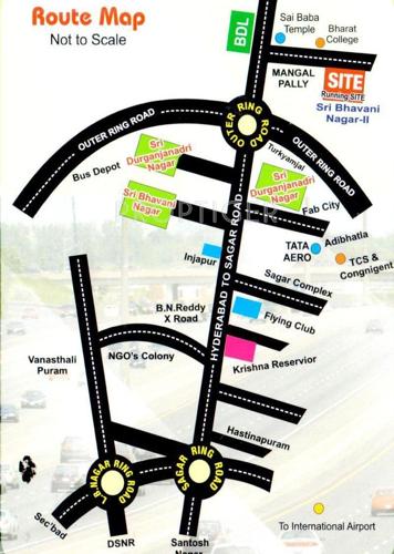 Images for Location Plan of Akshaya Bhavani Puram II
