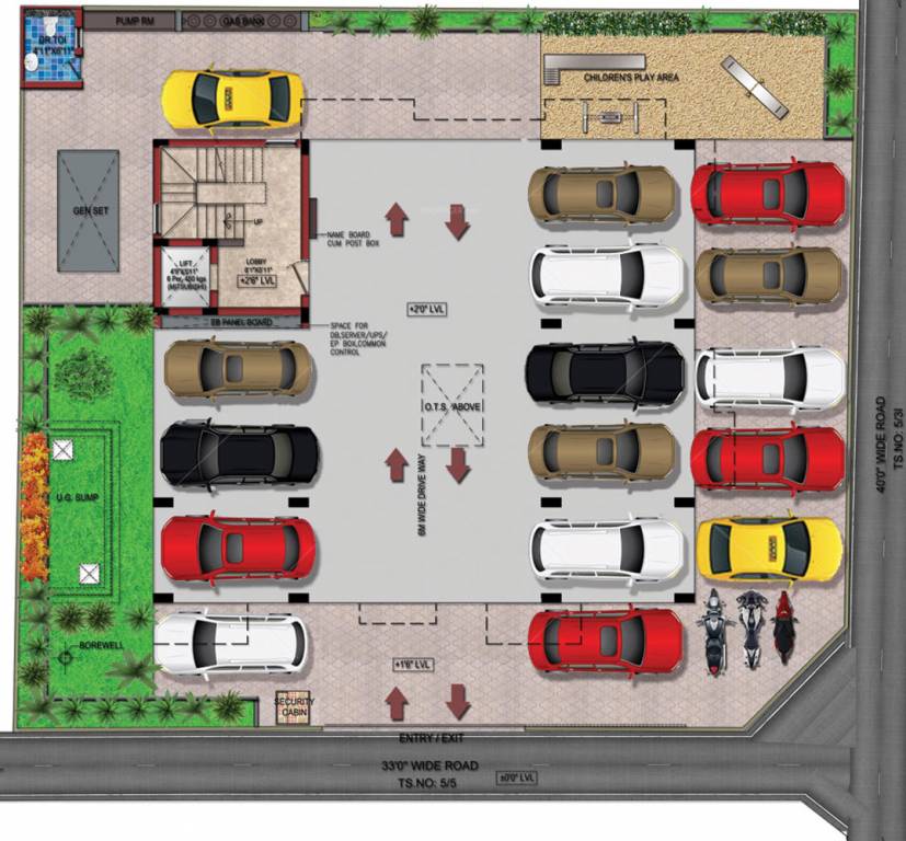 Images for Cluster Plan of Green Valleys Kauvery
