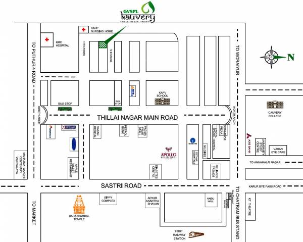 Images for Location Plan of Green Valleys Kauvery