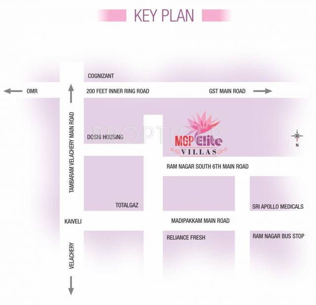 Images for Location Plan of MGP Elite Villas
