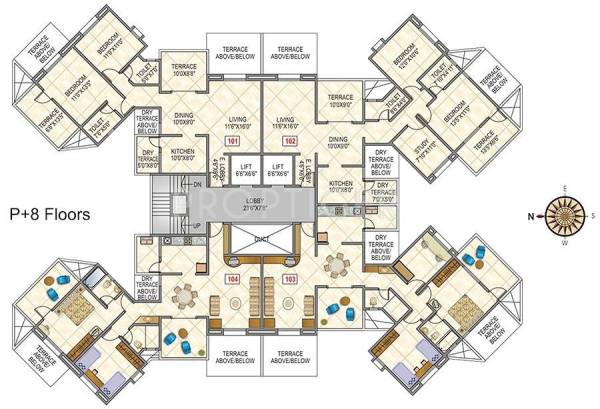 Images for Cluster Plan of Yash Oakwood Hills Images for Cluster Plan of Yash Oakwood Hills