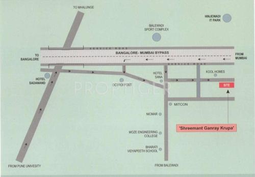 Images for Location Plan of Ganraj Shreemant Ganray Krupa