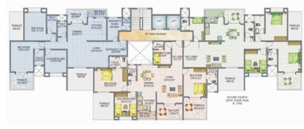 Images for Cluster Plan of Sai Brooklands Images for Cluster Plan of Sai Brooklands