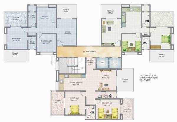 Images for Cluster Plan of Sai Brooklands Images for Cluster Plan of Sai Brooklands