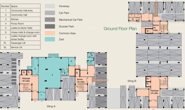 Images for Cluster Plan of Ambuja Udvita