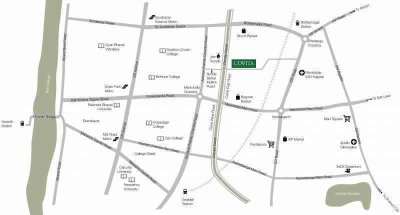 Images for Location Plan of Ambuja Udvita