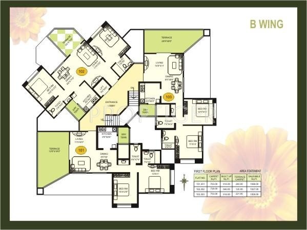  exotica Images for Cluster Plan of Nirman Developers Exotica