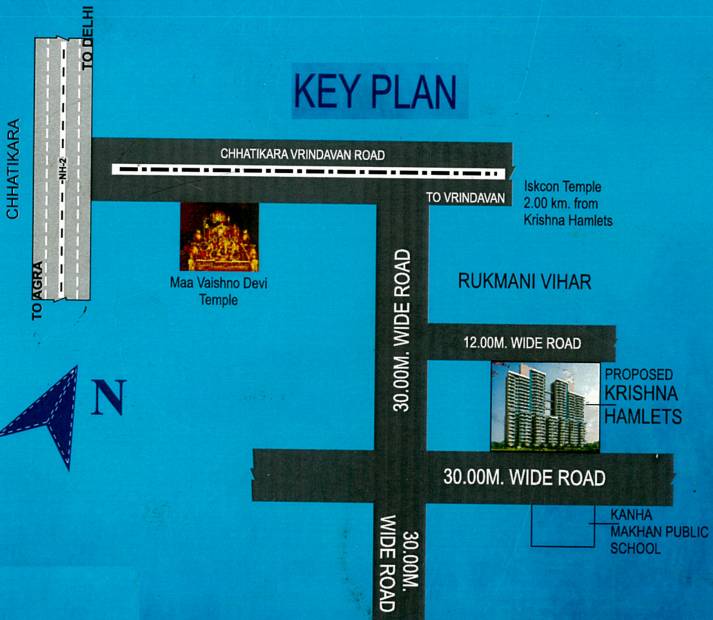  krishna-hamlets Location Plan