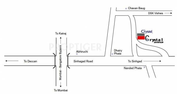Images for Location Plan of Ghorpade Crystal Avenue