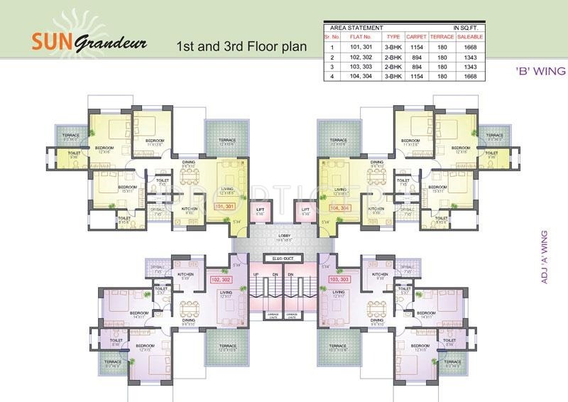 Images for Cluster Plan of Mittal Group Sun Grandeur