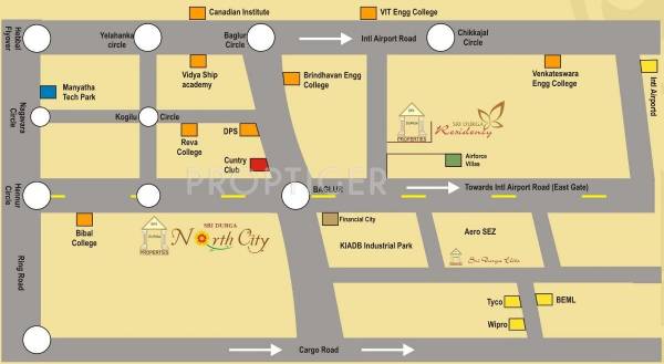 Images for Location Plan of Sri North City Phase 2