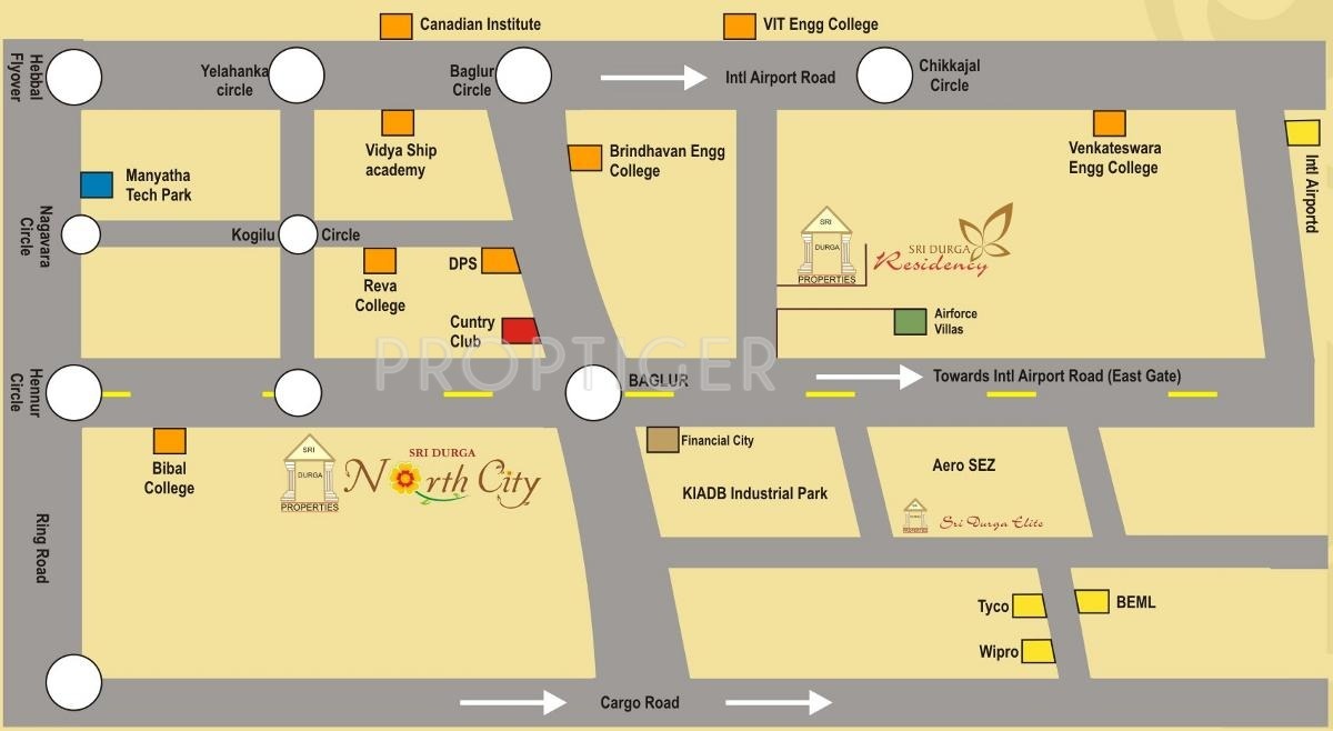 Images for Location Plan of Sri North City Phase 2