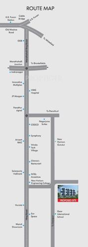  paradise Images for Location Plan of BSR Constructions Paradise