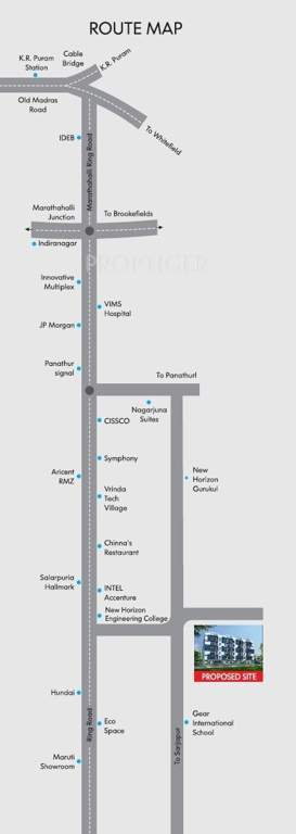  paradise Images for Location Plan of BSR Constructions Paradise