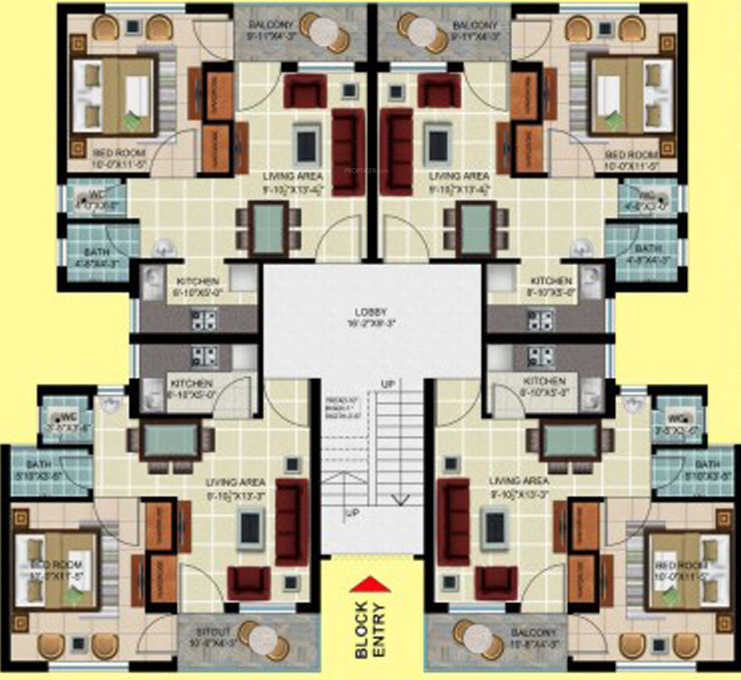 Images for Cluster Plan of Rama Group Delhi Rama Shree Gardens