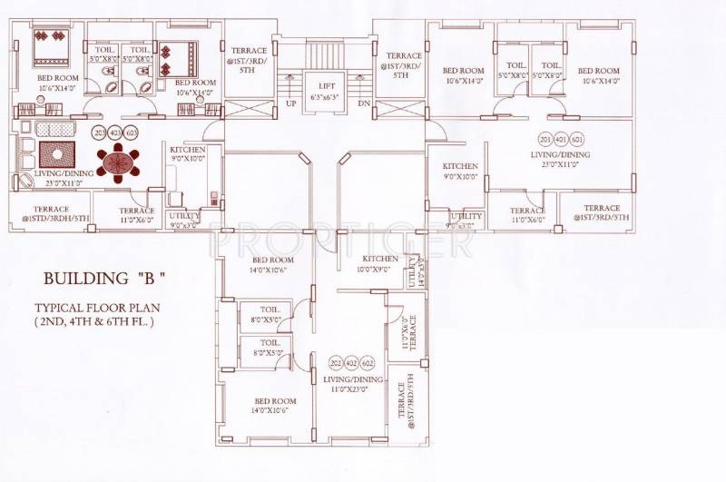 Images for Cluster Plan of Mutha Daffodil Avenue