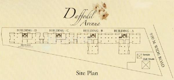 Mutha Group Daffodil Avenue Layout Plan